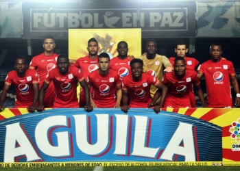 El delantero de América de Cali, Jeison Medina, out