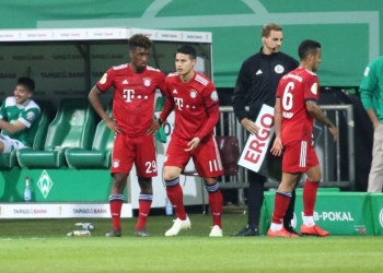 James jugó en la clasificación del Bayern a la final de la Copa de Alemania