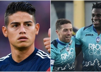 El regalo de James Rodríguez para el Papu Gómez
