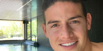 James Rodríguez festeja su nacionalidad española con descanso en Madrid
