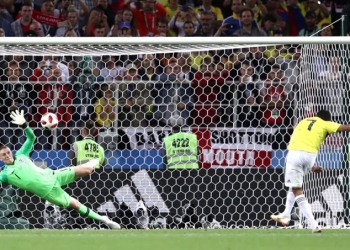 Jordan Pickford, la pesadilla de la Selección Colombia en el Mundial que terminó a los golpes en un bar