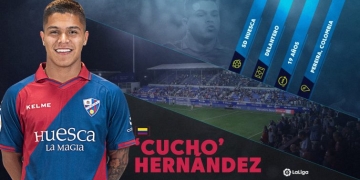 Cucho Hernández, la joven estrella del SD Huesca