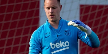 Mensaje de Ter Stegen para Iván Arboleda