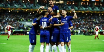 Chelsea, campeón de la Europa League. Goleó al Arsenal