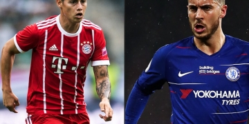 James Rodríguez o Eden Hazard: ¿Quién es mejor futbolista?