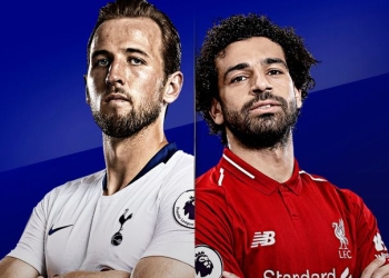Intercambio de mensajes entre Tottenham y Liverpool en Twitter