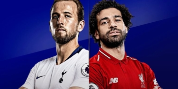 Intercambio de mensajes entre Tottenham y Liverpool en Twitter
