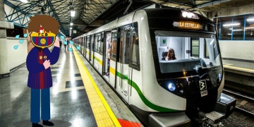 Metro de Medellín le hizo bullying al Barcelona por la eliminación ante el Liverpool