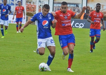 Millonarios rescató un empate en Ipiales contra el Deportivo Pasto