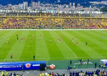 Asistencia oficial al estadio El Campín para el Colombia 3 – 0 Panamá