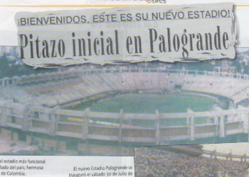 Cuando Once Caldas y Cruzeiro inauguraron el estadio Palogrande