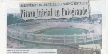 Cuando Once Caldas y Cruzeiro inauguraron el estadio Palogrande