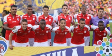 En pleno vuelo. El mensaje más especial para Independiente Santa Fe