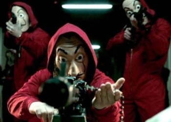 El fútbol también se dejó atrapar por el éxito de la Casa de Papel