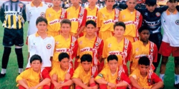 Grandes figuras cuando eran niños y promesas del fútbol bogotano