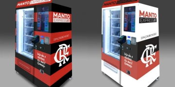 Flamengo estrena una máquina dispensadora para vender camisetas