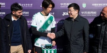 Un futbolista chino inscrito por un club de Argentina