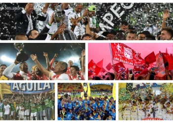 ¿Cuáles deben ser los 5 grandes del fútbol colombiano?