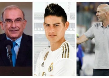 Zinedine Zidane, su relación con James y una propuesta de “pacto nacional”
