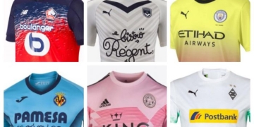 Las peores camisetas para la temporada 2019/2020