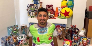 Matías Pisano es fanático de Toy Story