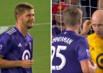 Entrevistas a los futbolistas mientras juegan. ¡La MLS lo volvió a hacer!