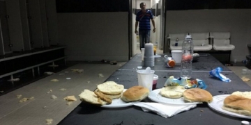 ¡Si no dejan los camerinos limpios serán sancionados!