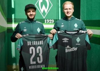 Umbro diseñó una camiseta para el equipo de eSports del Werder Bremen