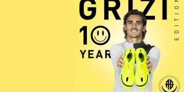 Nuevos guayos Puma para festejar los 10 años de carrera del francés Antoine Griezmann