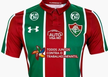 Fluminense cedió el espacio más importante de su camiseta para una causa social