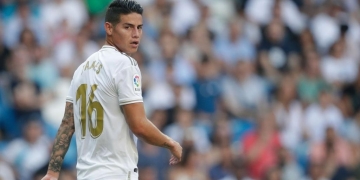 James Rodríguez, suplente contra el Atlético de Madrid