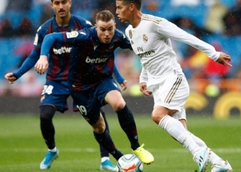 ¿Cuántas veces James Rodríguez jugó un partido completo con Zidane de DT?