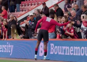 Jéfferson Lerma se ganó el cariño de los aficionados del AFC Bournemouth