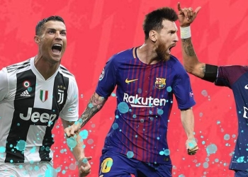 Top 10 con los jugadores que tienen el mejor puntaje en el FIFA 20