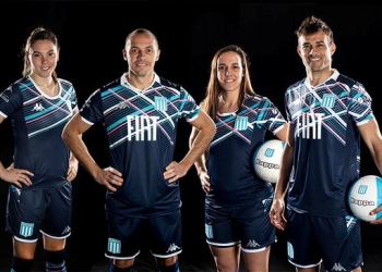 En modo láser: La nueva camiseta alternativa de Racing diseñada por Kappa
