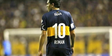 La mejor asistencia de Riquelme fue a Omar Pérez