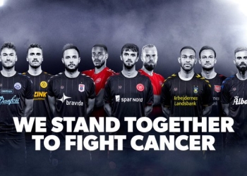 La campaña contra el cáncer en el fútbol de Dinamarca