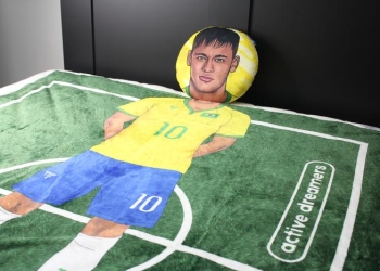 ¡Estrenan colección de ropa para el hogar inspirada en Neymar!
