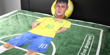 ¡Estrenan colección de ropa para el hogar inspirada en Neymar!