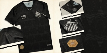 El tercer uniforme del Santos de Brasil se enfoca en la lucha contra el racismo