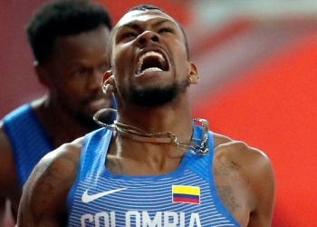 ¡Anthony Zambrano, medalla de plata para Colombia en el Mundial de Atletismo!