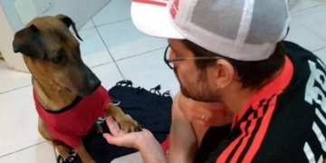Hincha del Flamengo rifa boleta de semis en Copa Libertadores para salvar la vida de su perro