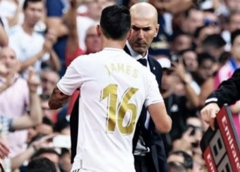 Zidane convoca a James Rodríguez para la Copa del Rey