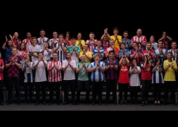 ¡Un coro compuesto por hinchas de 42 clubes de España!