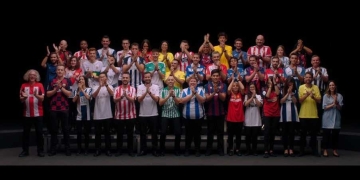 ¡Un coro compuesto por hinchas de 42 clubes de España!