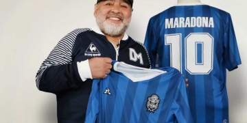 “Camisetas Legendarias”. Una colección inspirada en Diego Maradona