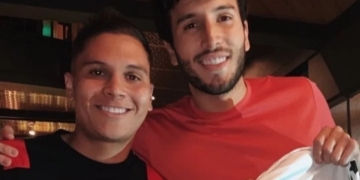 Juan Fernando Quintero y Sebastián Yatra se conocieron