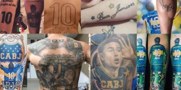 El concurso de Riquelme: Los mejores tatuajes en su honor