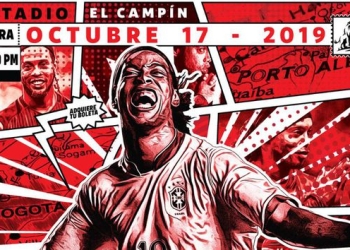 ¡Independiente Santa Fe lanza camiseta especial de Ronaldinho!