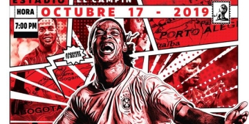 ¡Independiente Santa Fe lanza camiseta especial de Ronaldinho!
